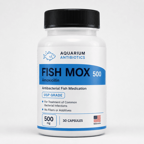 Fish Mox 500mg - 30 Capsules