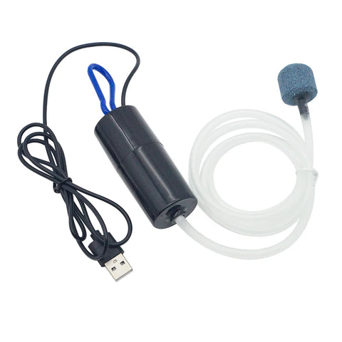 USB Portable Aquarium Air Pump — Mini Oxygenator